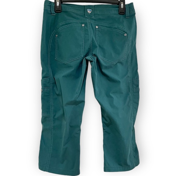 Kuhl EUC! Cropped Hiking Pant Green Sz 4 - Picture 3 of 11